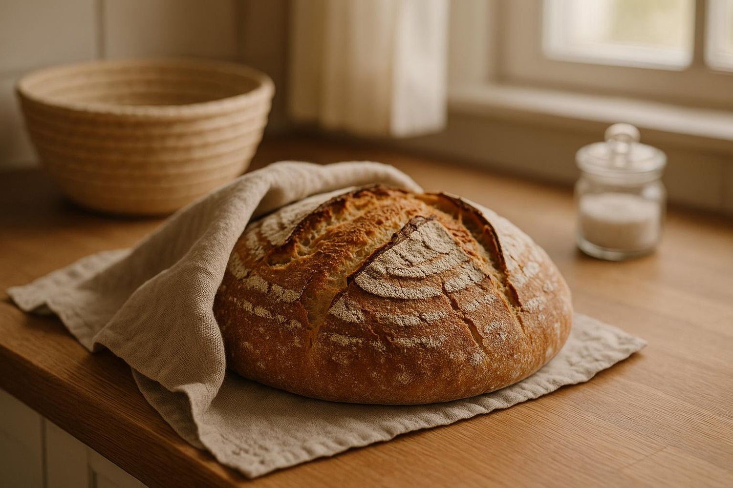 5 metode de a păstra pâinea cu maia proaspătă