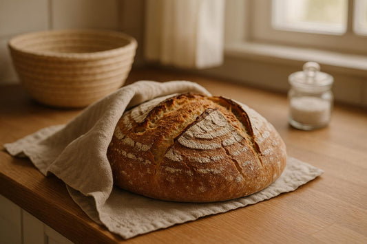 5 metode de a păstra pâinea cu maia proaspătă