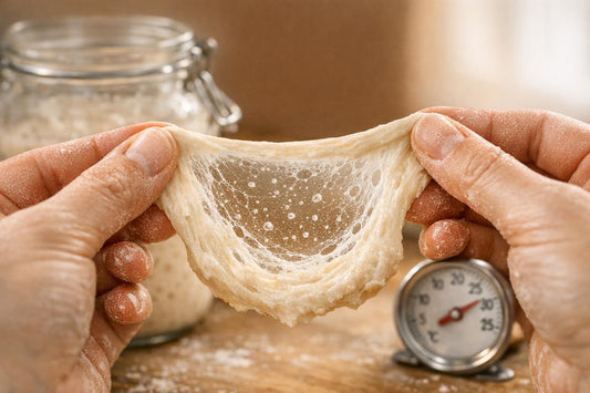 Cum reduce fermentația glutenul în pâinea cu maia