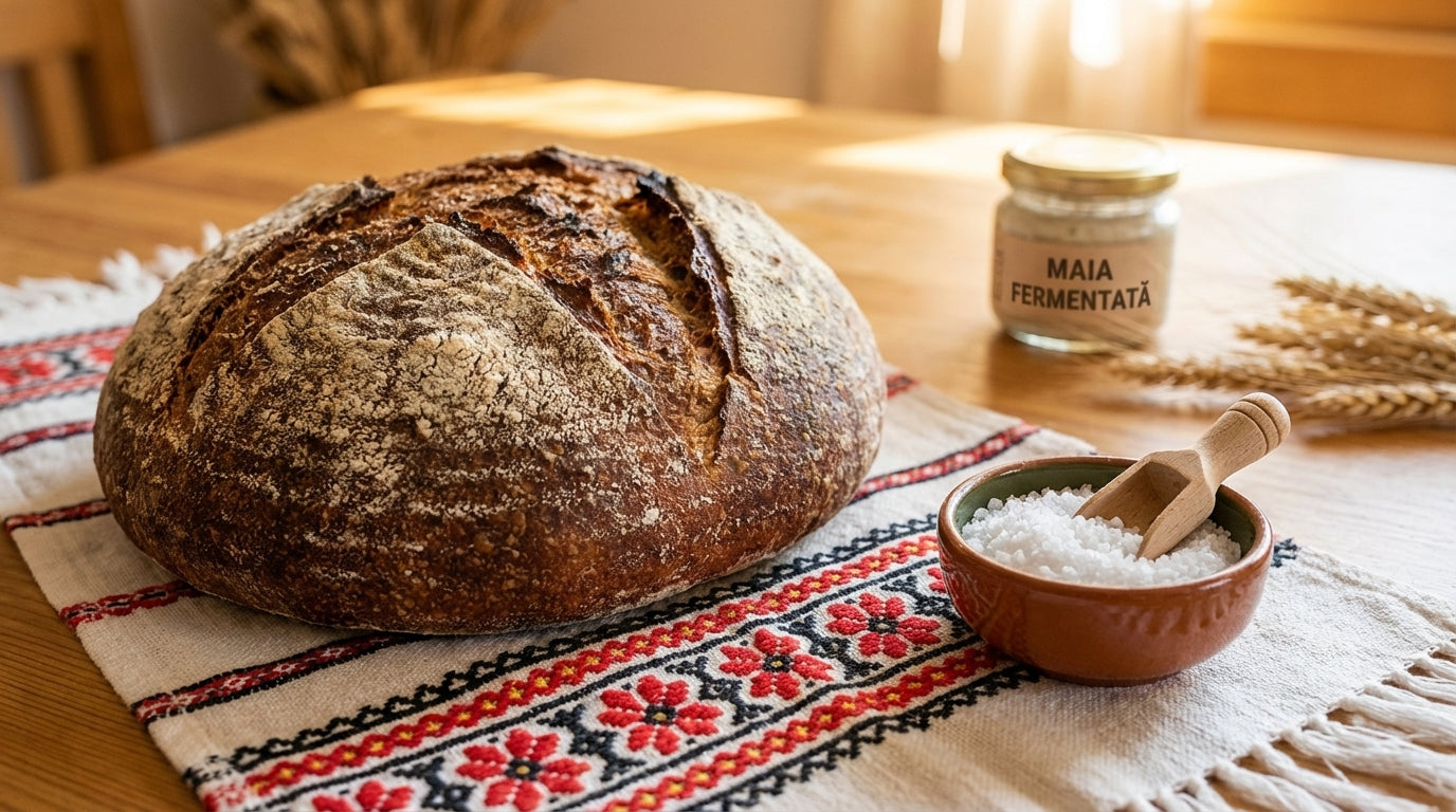 Pâine și Sare: Tradiția cu Maia Naturală | Maia Fermentată
